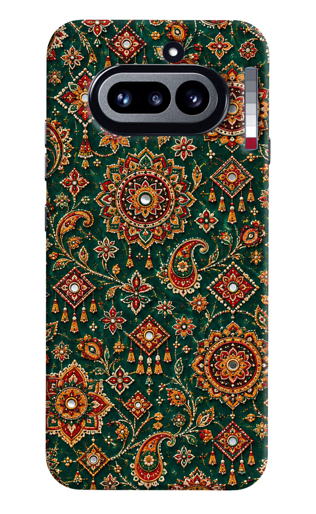 Green Pataka Nothing Phone 4a Hard Case Back Cover by Casekaro