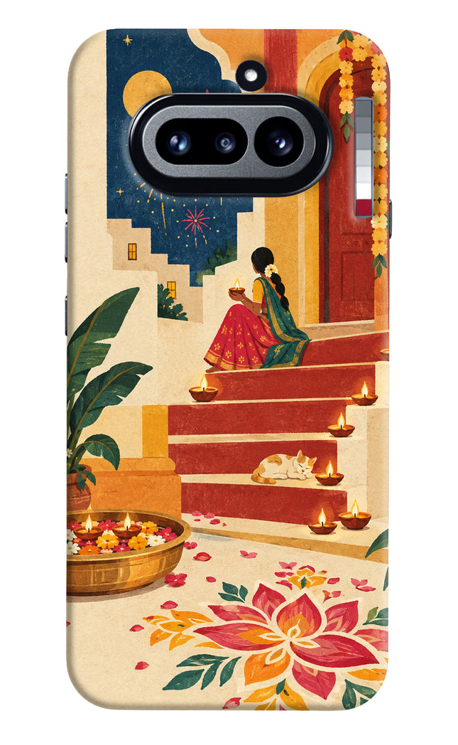 Diwali Rangoli Nothing Phone 4a Back Cover