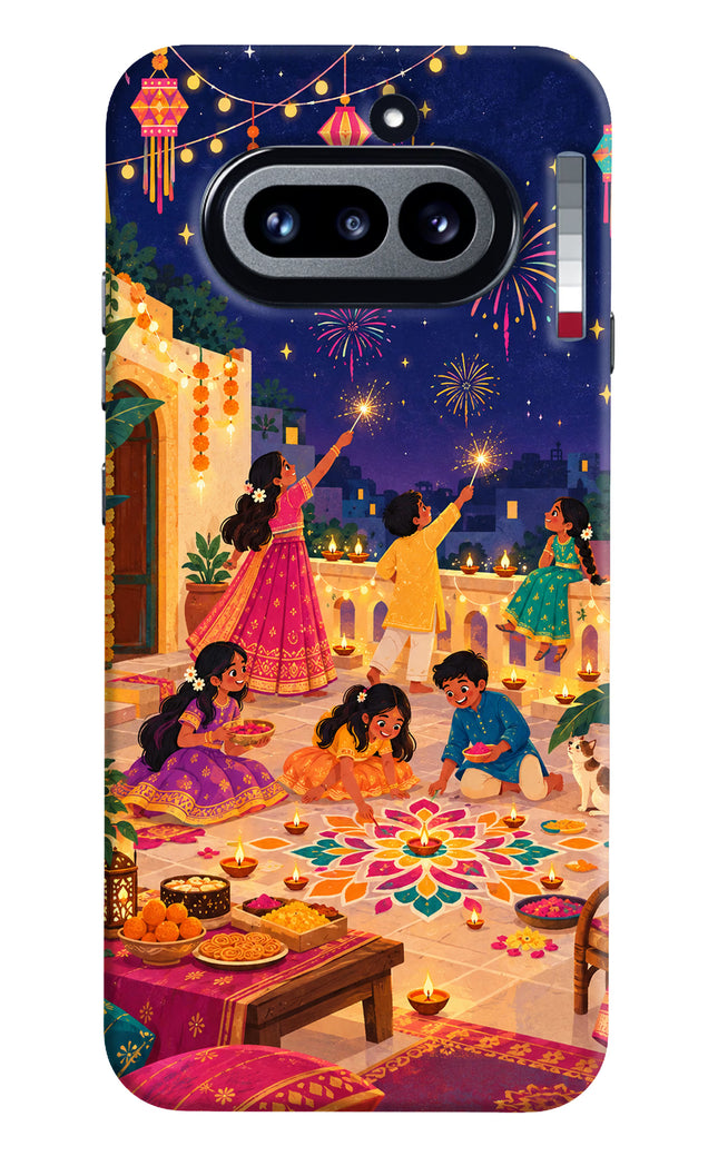 Diwali Night Nothing Phone 4a Back Cover