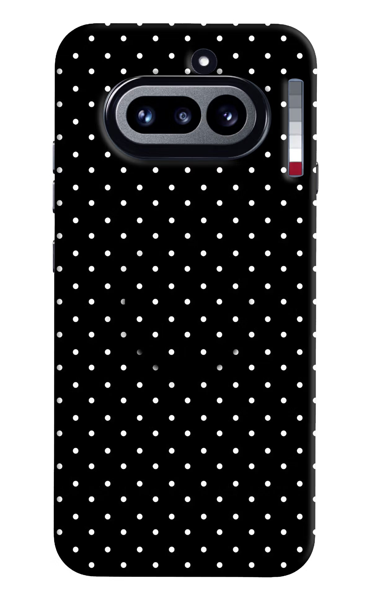 White Dots Nothing Phone 4a Pop Case by Casekaro