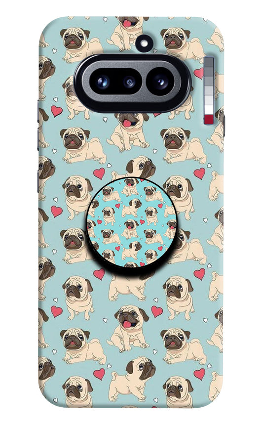 Pug Dog Nothing Phone 4a Pop Case by Casekaro