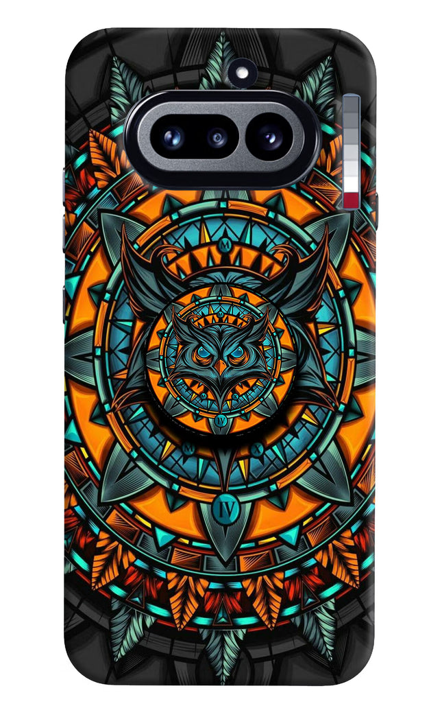 Angry Owl Nothing Phone 4a Pop Case by Casekaro