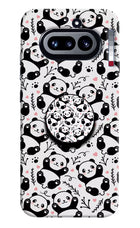 Cute Panda Nothing Phone 4a Pop Case by Casekaro
