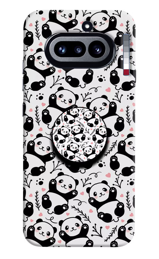 Cute Panda Nothing Phone 4a Pop Case by Casekaro