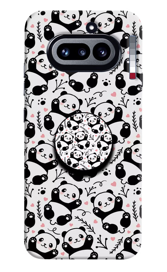 Cute Panda Nothing Phone 4a Pop Case by Casekaro