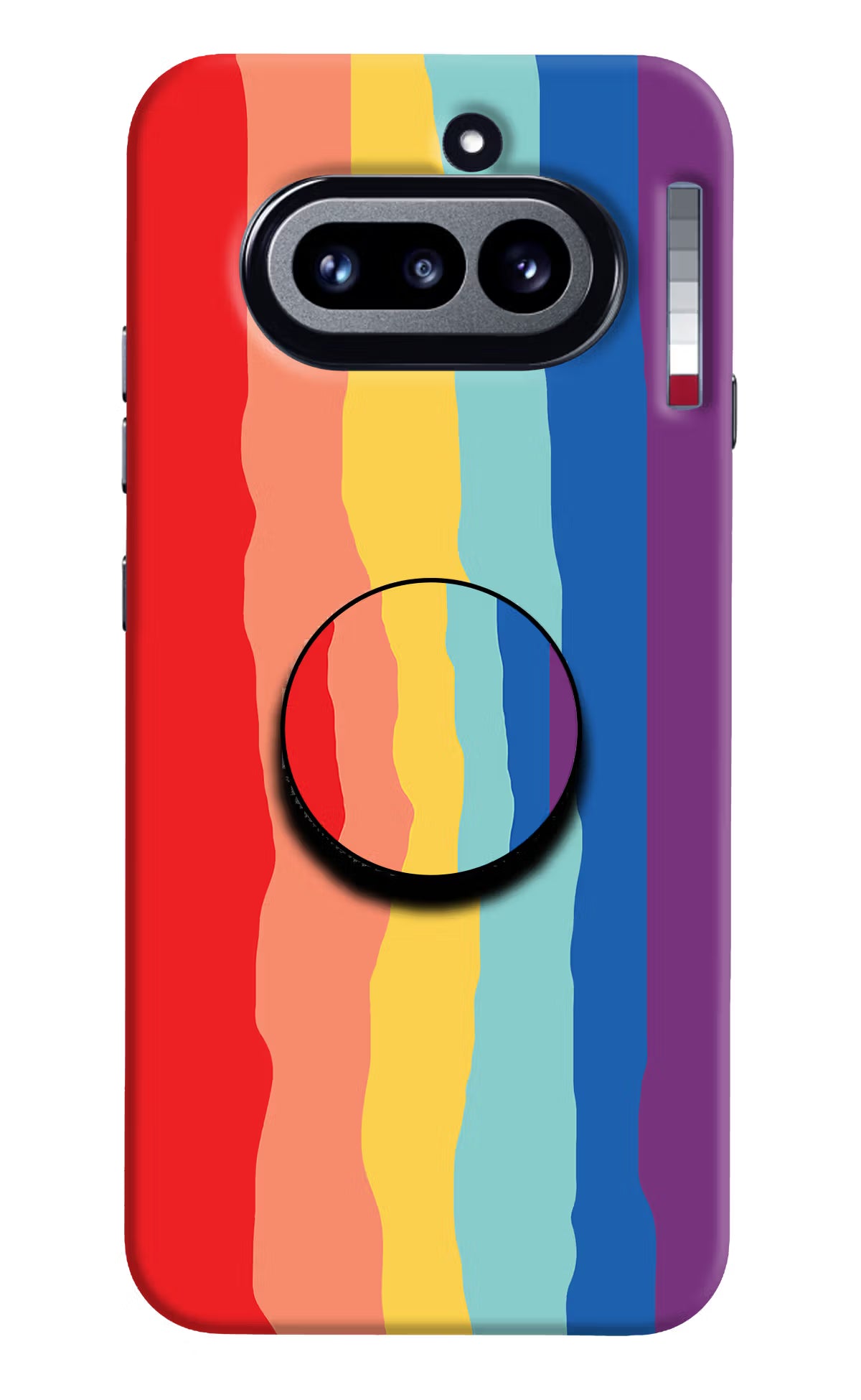 Rainbow Nothing Phone 4a Pop Case by Casekaro
