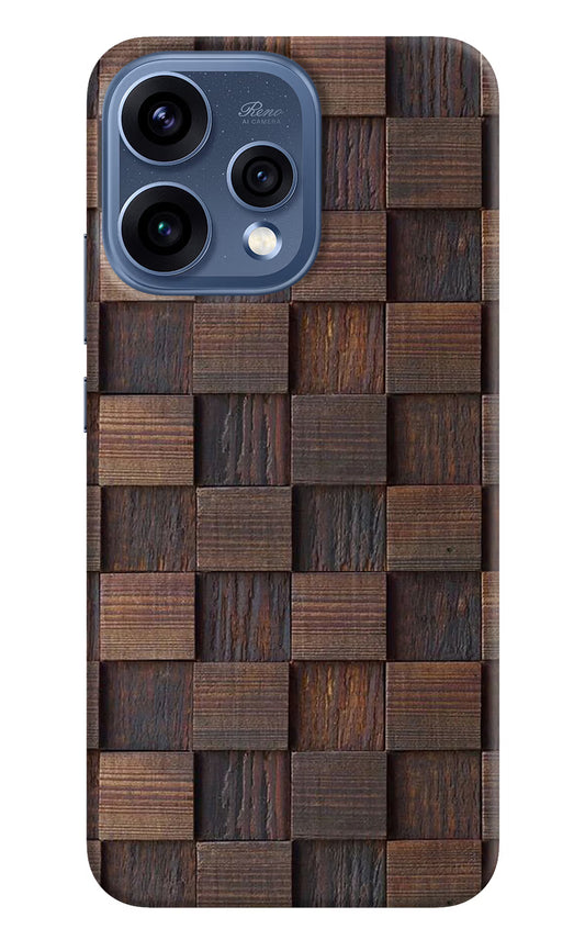 Wooden Cube Design Oppo Reno15 5G Hard Case Back Cover by Casekaro