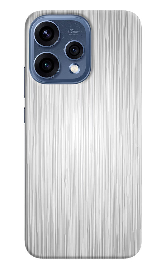 Wooden Grey Texture Oppo Reno15 5G Hard Case Back Cover by Casekaro