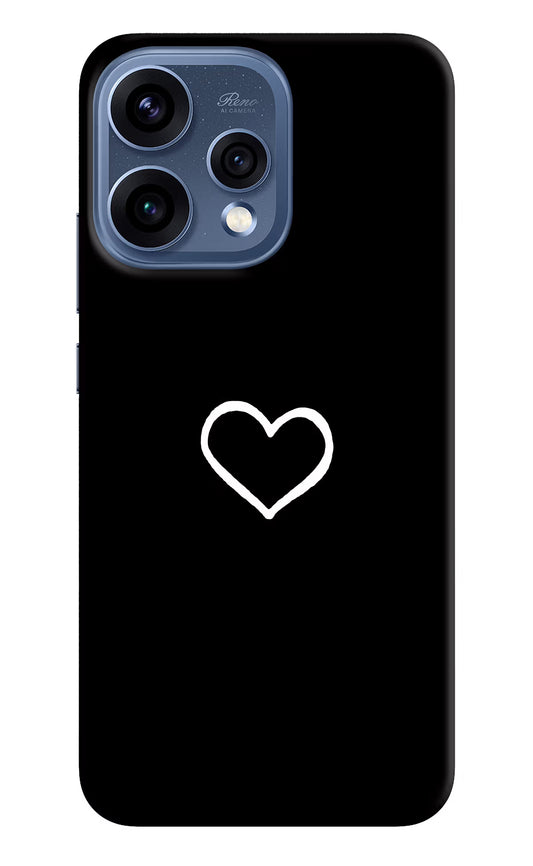Heart Oppo Reno15 5G Hard Case Back Cover by Casekaro