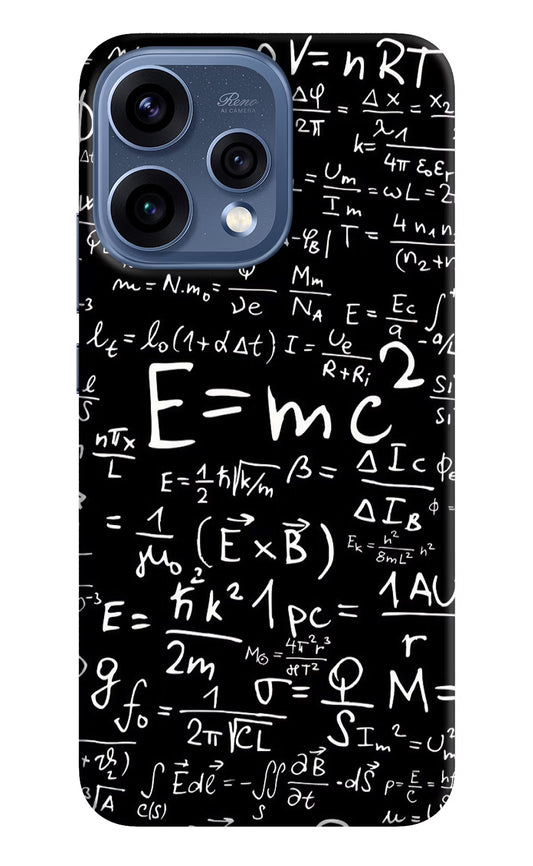 Physics Formula Oppo Reno15 5G Hard Case Back Cover by Casekaro