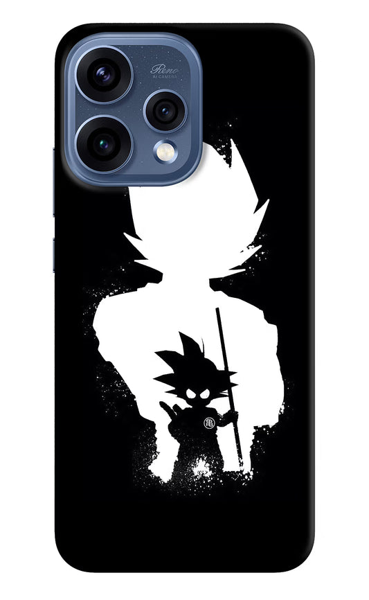 Goku Shadow Oppo Reno15 5G Hard Case Back Cover by Casekaro