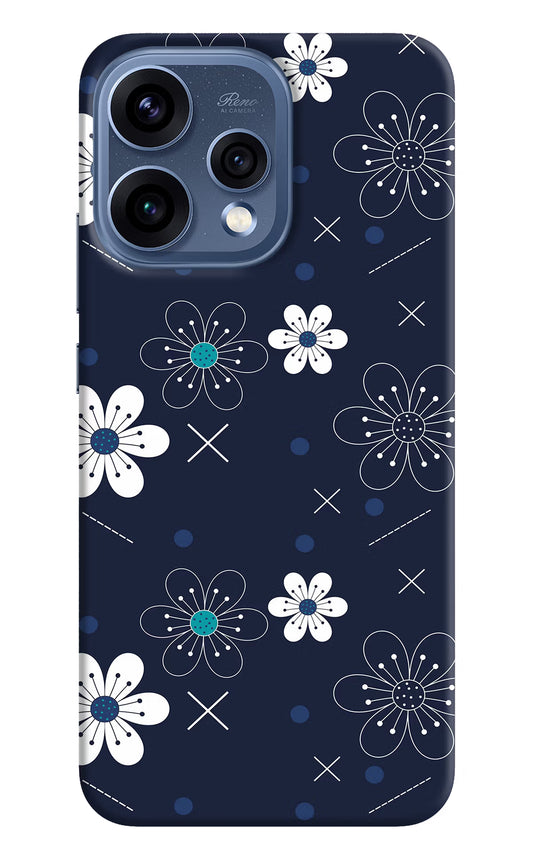 Flowers Oppo Reno15 5G Hard Case Back Cover by Casekaro