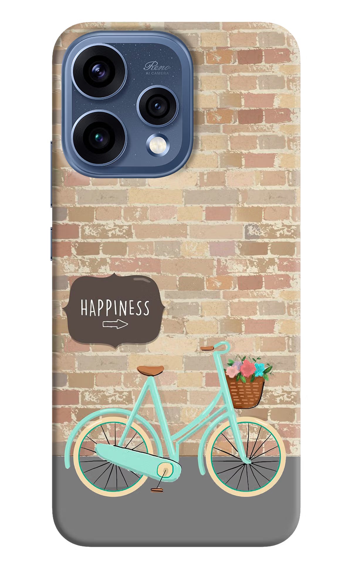 Happiness Artwork Oppo Reno15 5G Hard Case Back Cover by Casekaro