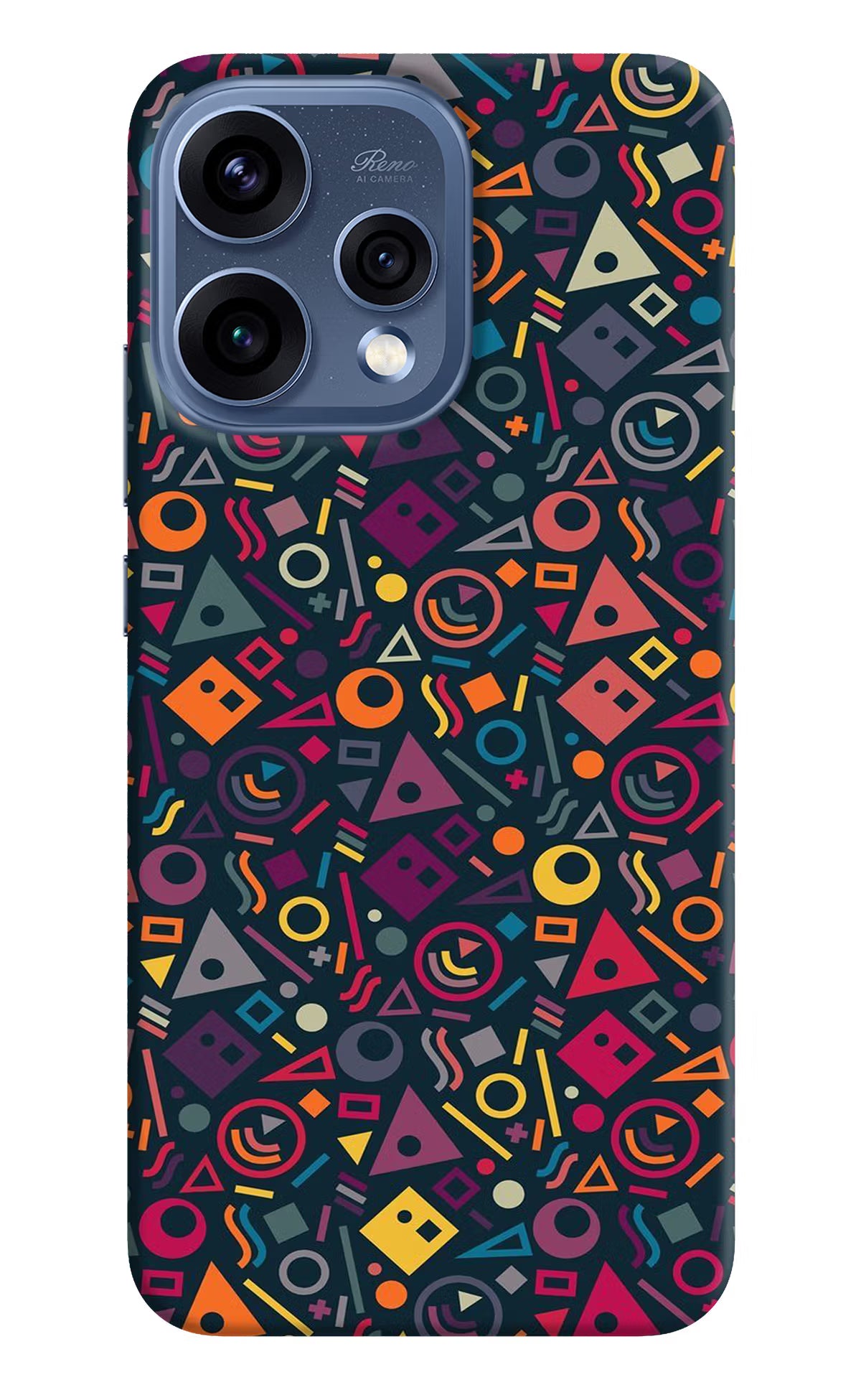 Geometric Abstract Oppo Reno15 5G Hard Case Back Cover by Casekaro