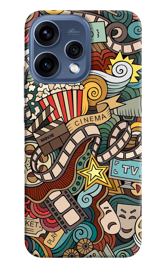 Cinema Abstract Oppo Reno15 5G Hard Case Back Cover by Casekaro