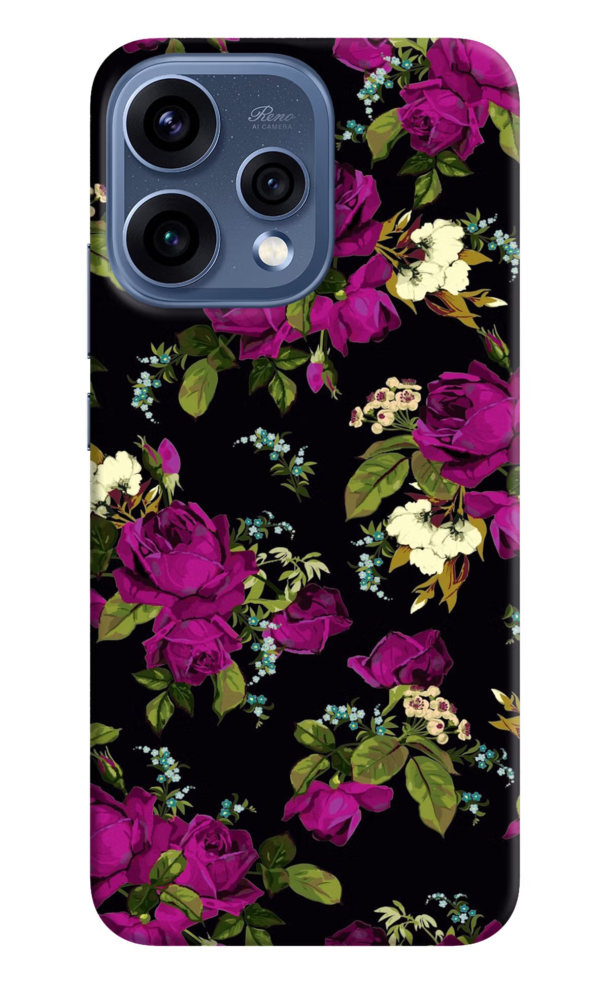 Flowers Oppo Reno15 5G Hard Case Back Cover by Casekaro