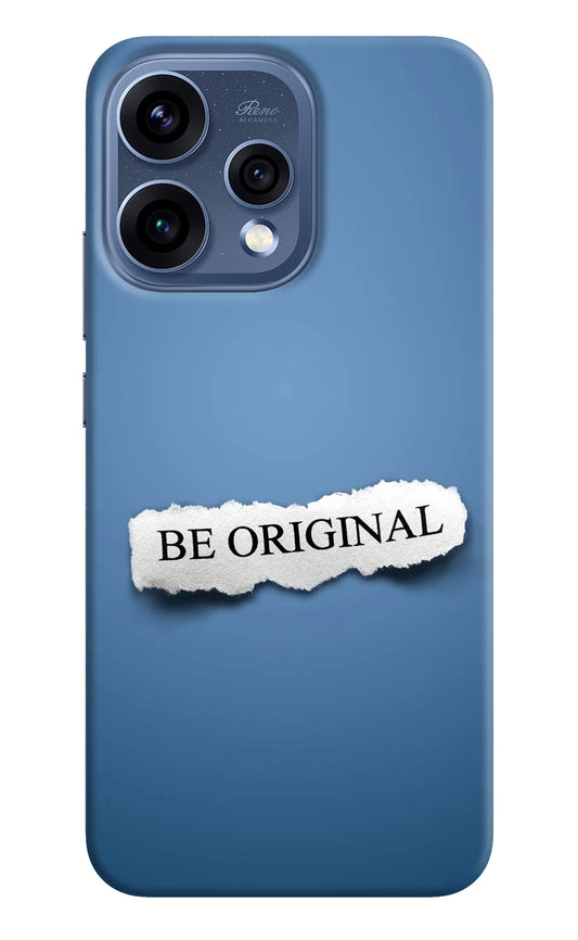Be Original Oppo Reno15 5G Hard Case Back Cover by Casekaro
