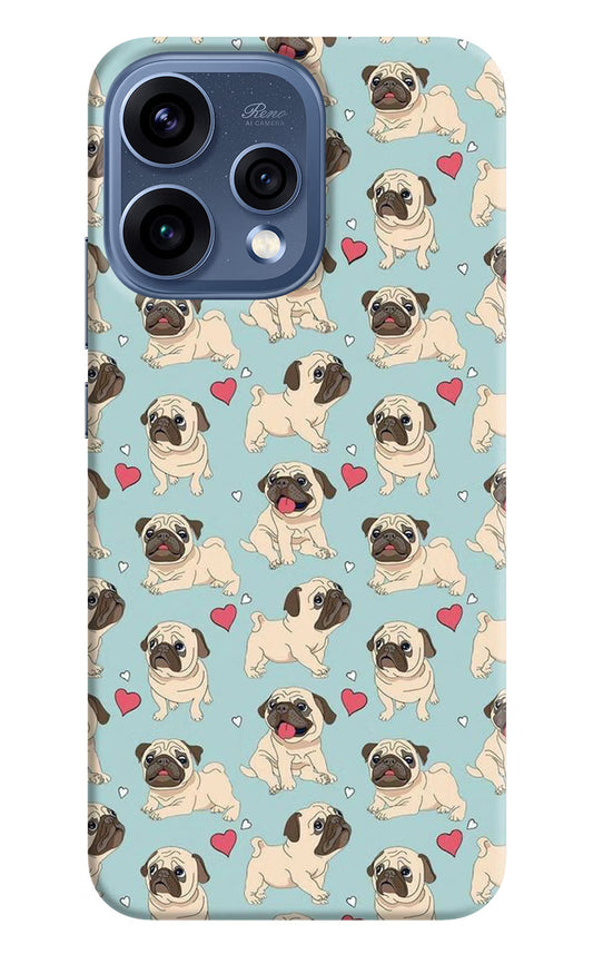 Pug Dog Oppo Reno15 5G Hard Case Back Cover by Casekaro