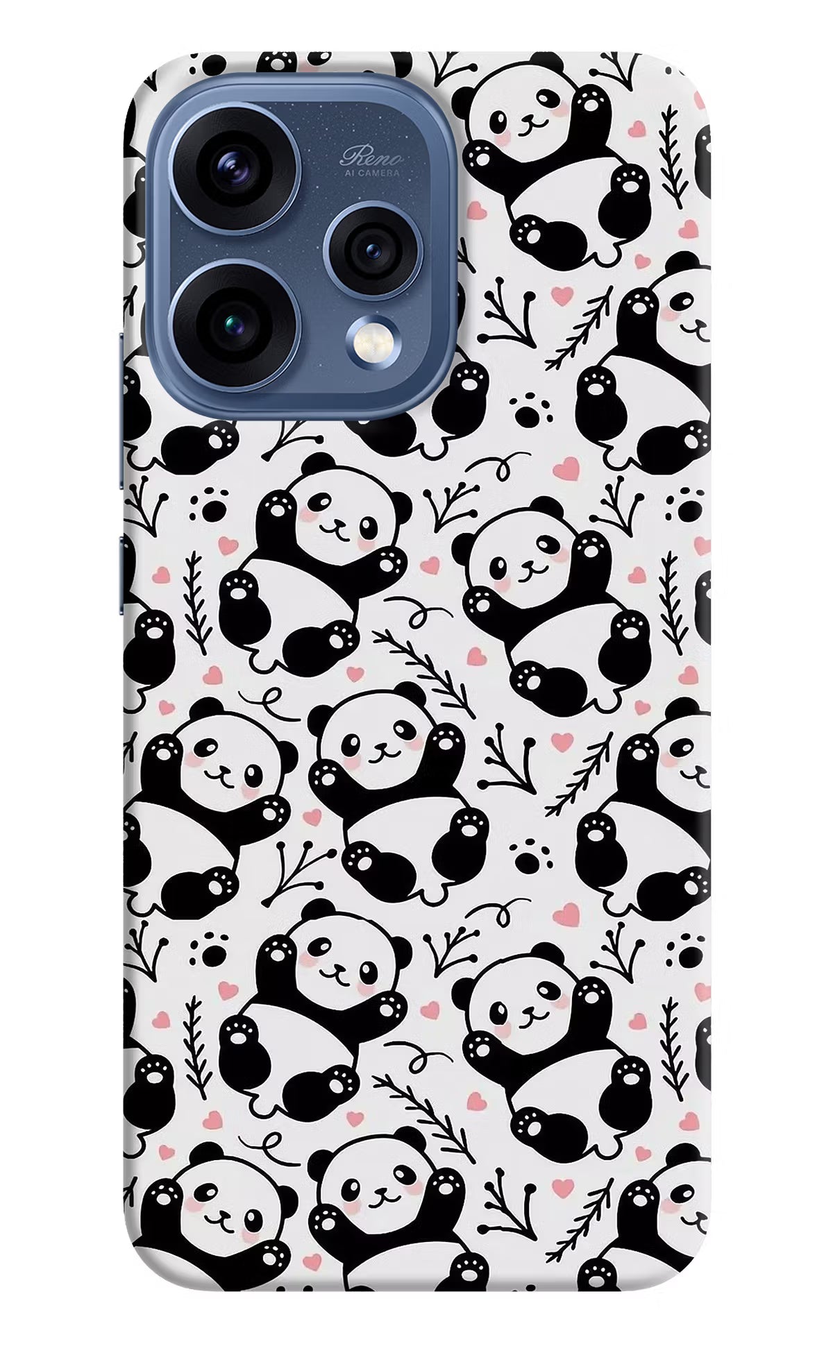 Cute Panda Oppo Reno15 5G Hard Case Back Cover by Casekaro
