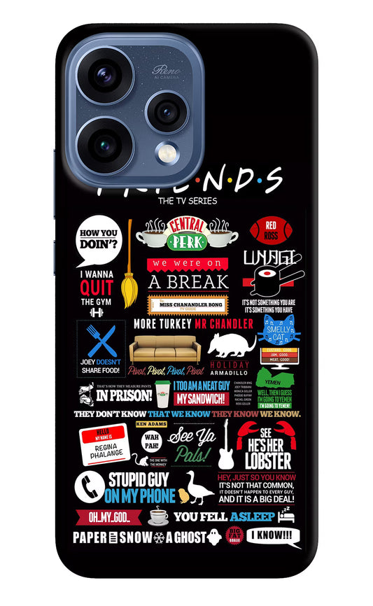 FRIENDS Oppo Reno15 5G Hard Case Back Cover by Casekaro