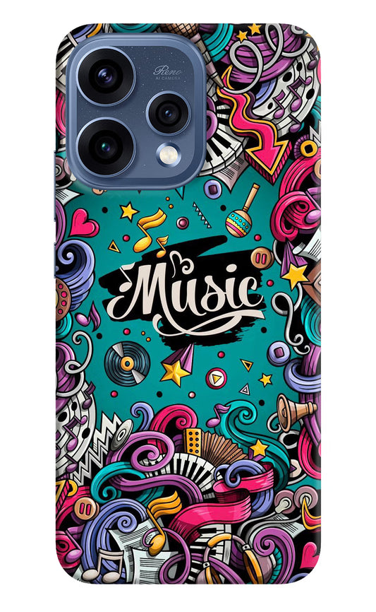 Music Graffiti Oppo Reno15 5G Hard Case Back Cover by Casekaro