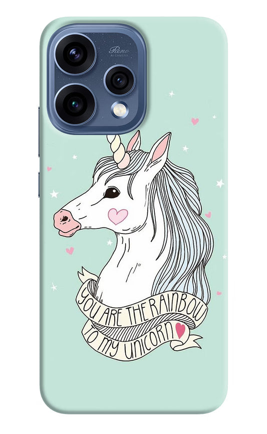 Unicorn Wallpaper Oppo Reno15 5G Hard Case Back Cover by Casekaro