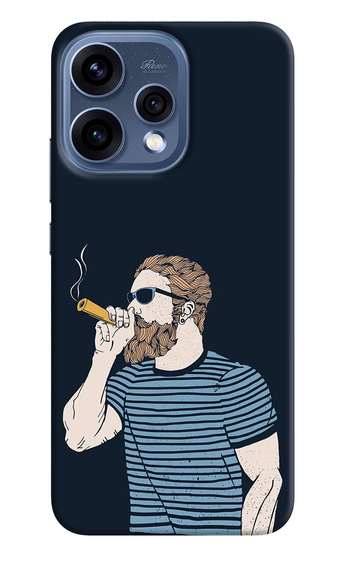 Smoking Oppo Reno15 5G Hard Case Back Cover by Casekaro