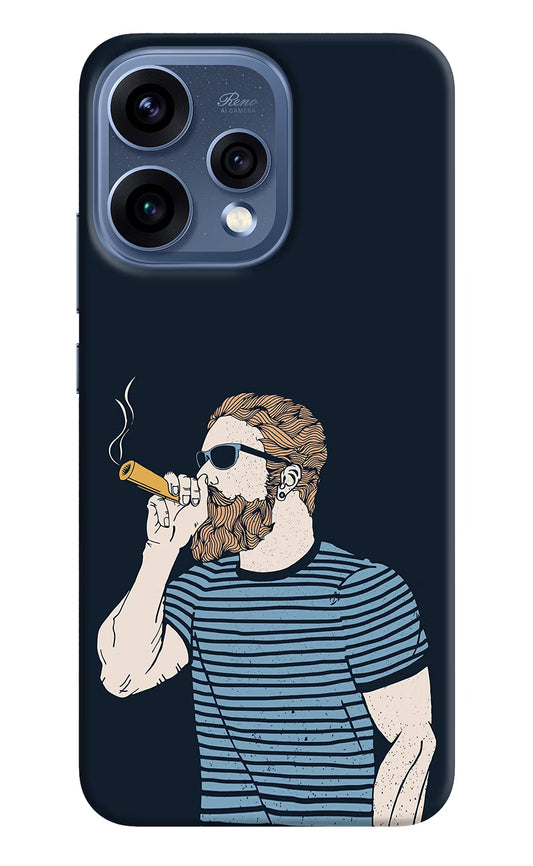 Smoking Oppo Reno15 5G Hard Case Back Cover by Casekaro