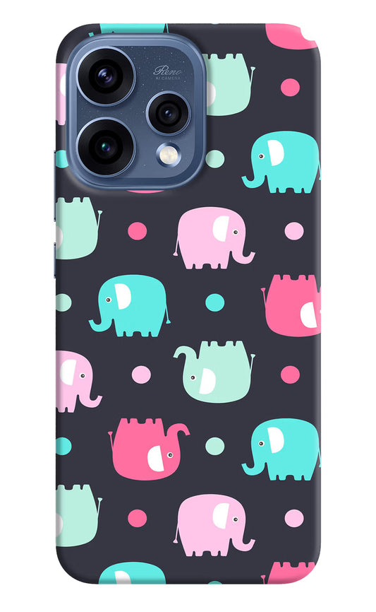 Elephants Oppo Reno15 5G Hard Case Back Cover by Casekaro