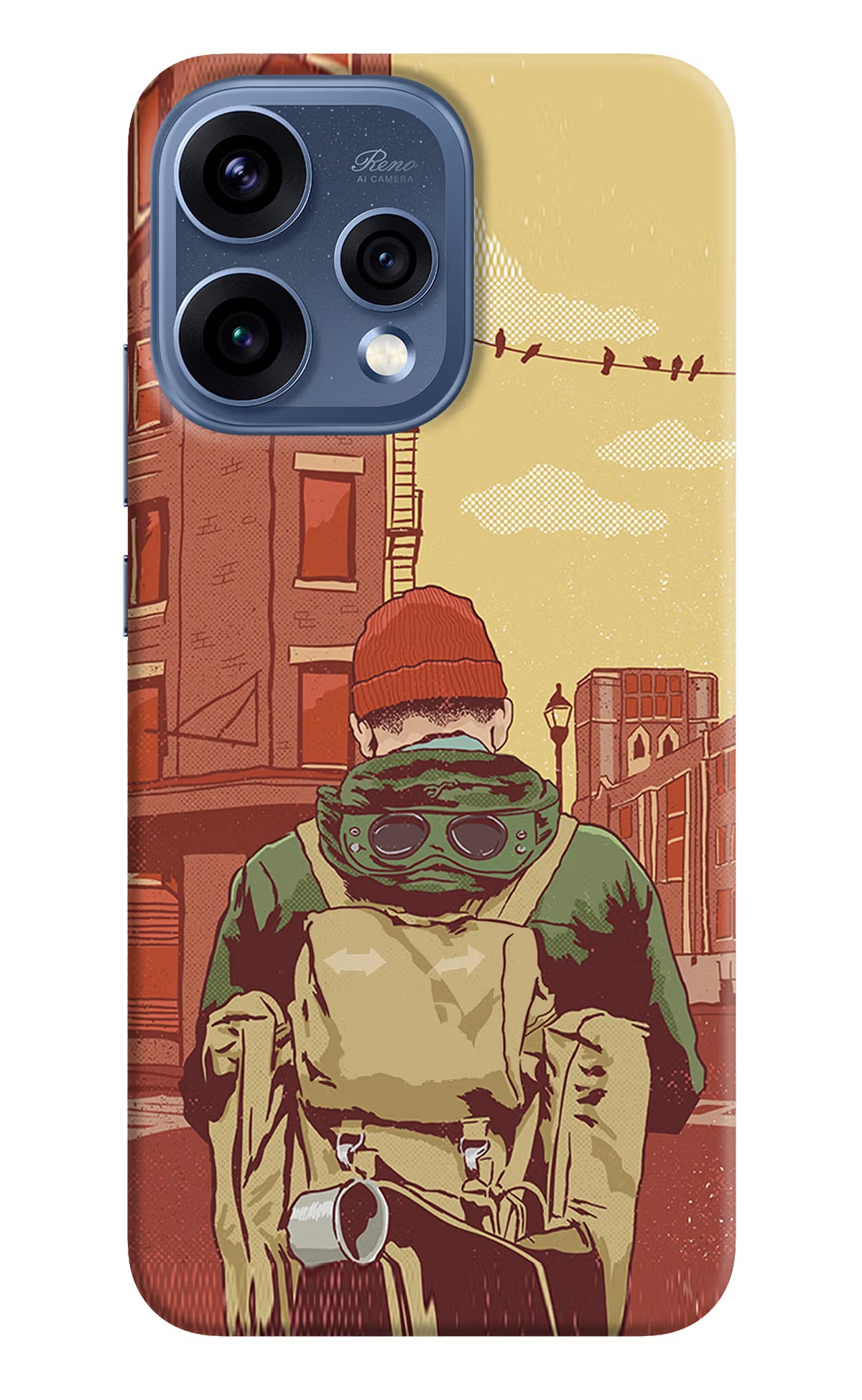 Adventurous Oppo Reno15 5G Hard Case Back Cover by Casekaro