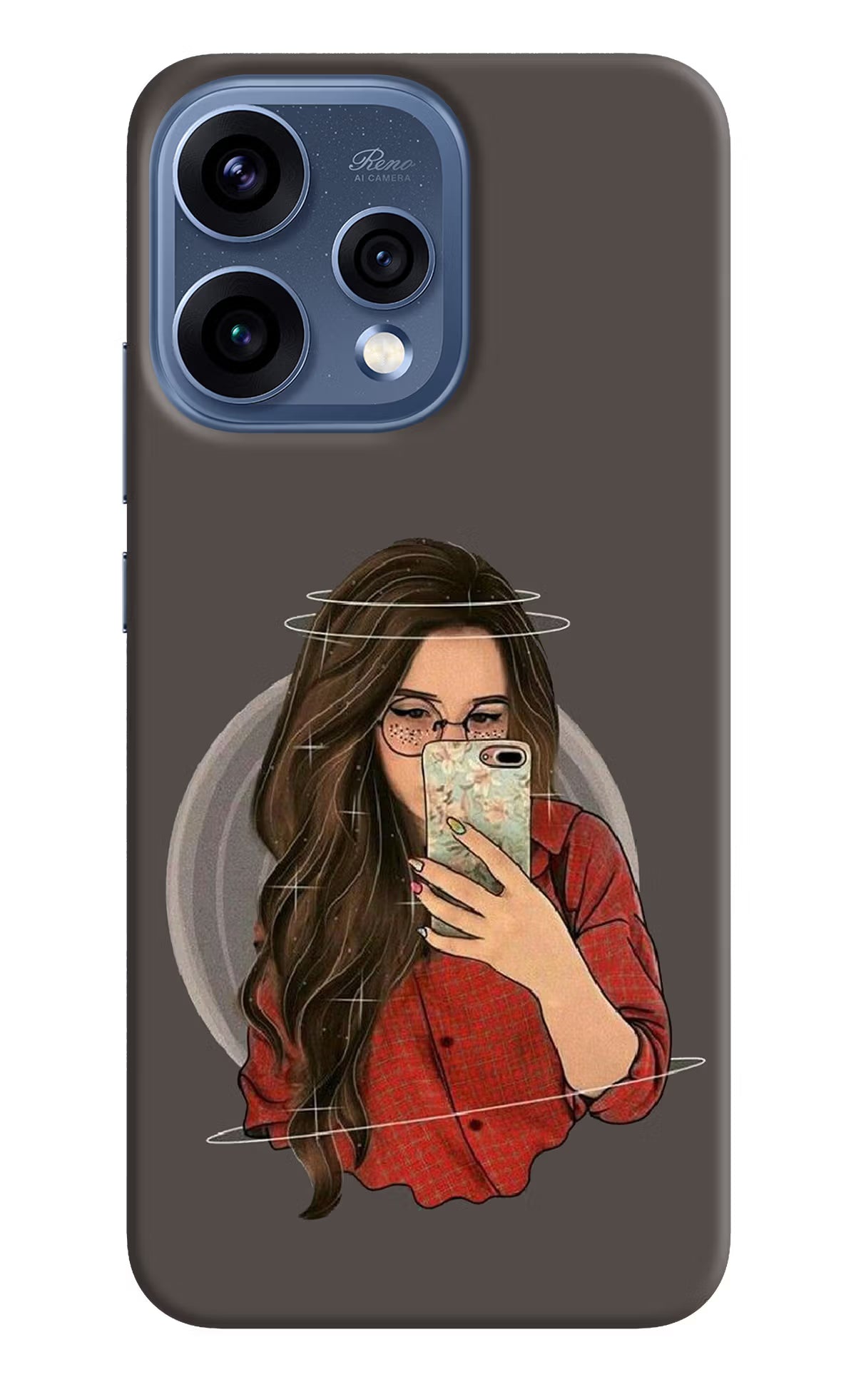 Selfie Queen Oppo Reno15 5G Hard Case Back Cover by Casekaro
