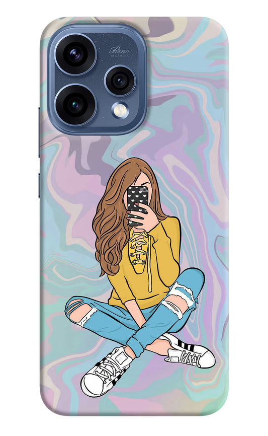 Selfie Girl Oppo Reno15 5G Hard Case Back Cover by Casekaro