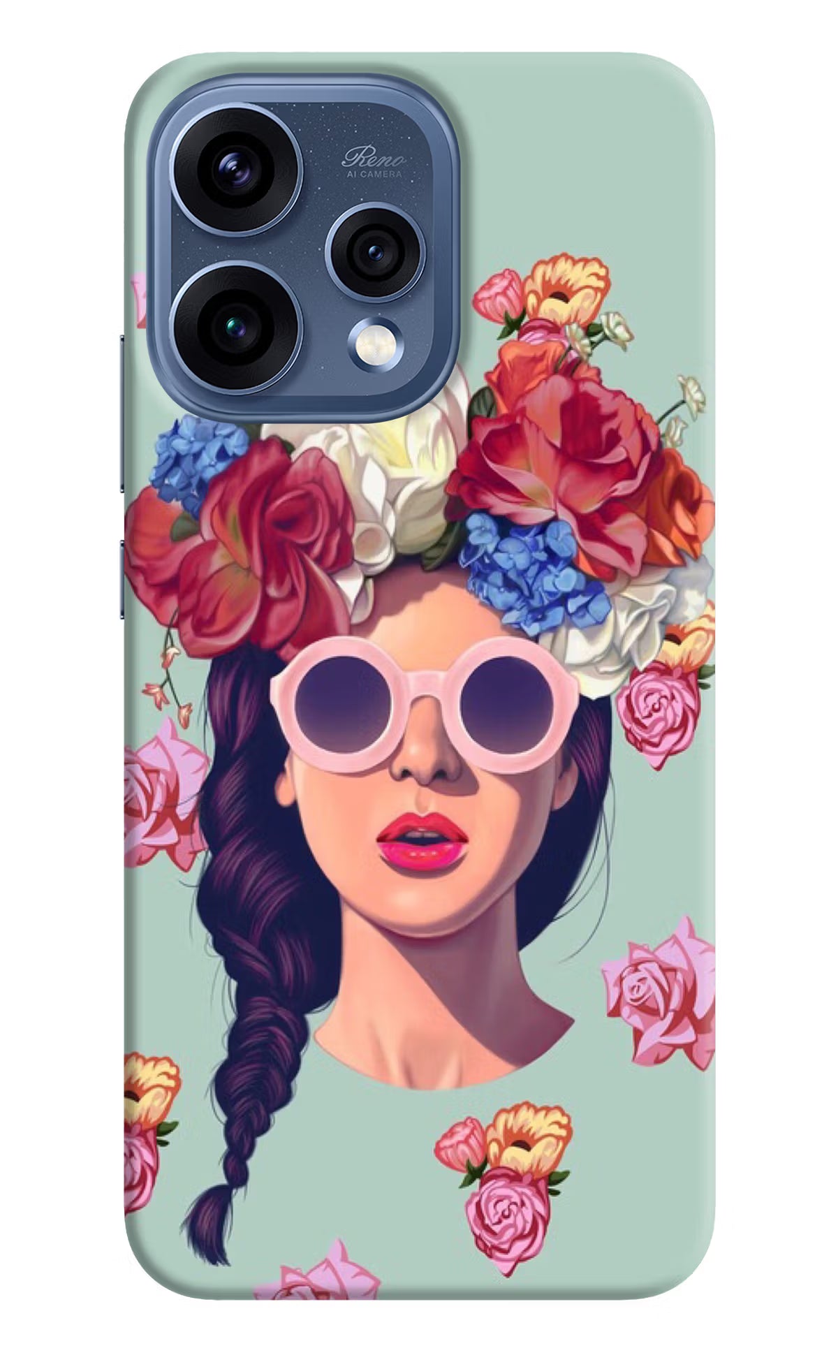 Pretty Girl Oppo Reno15 5G Hard Case Back Cover by Casekaro