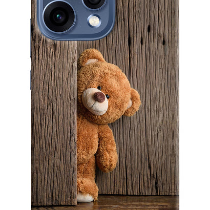 Teddy Wooden Oppo Reno15 5G Hard Case Back Cover by Casekaro