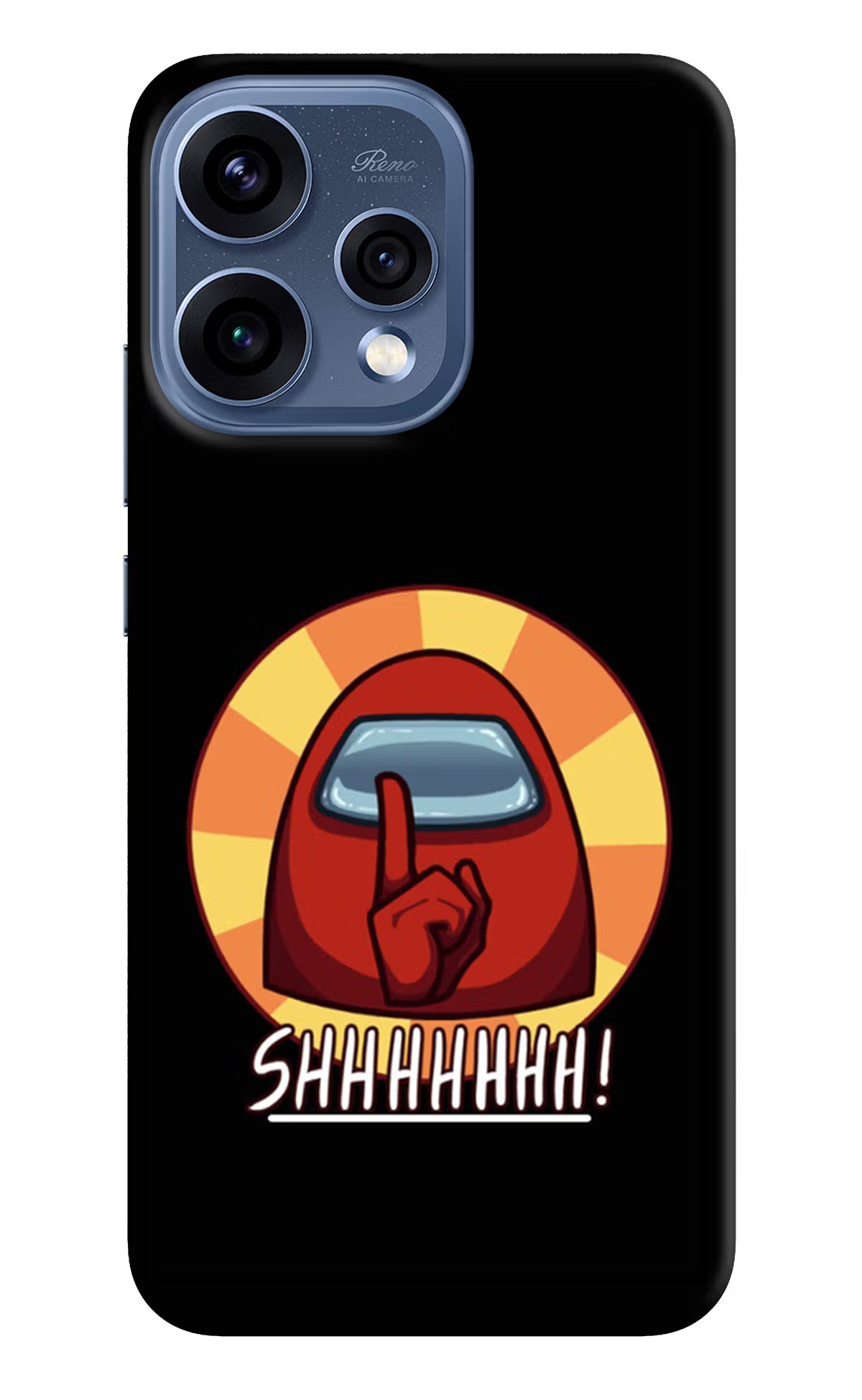 Among Us Shhh! Oppo Reno15 5G Hard Case Back Cover by Casekaro