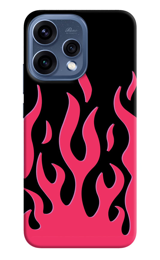Fire Flames Oppo Reno15 5G Hard Case Back Cover by Casekaro