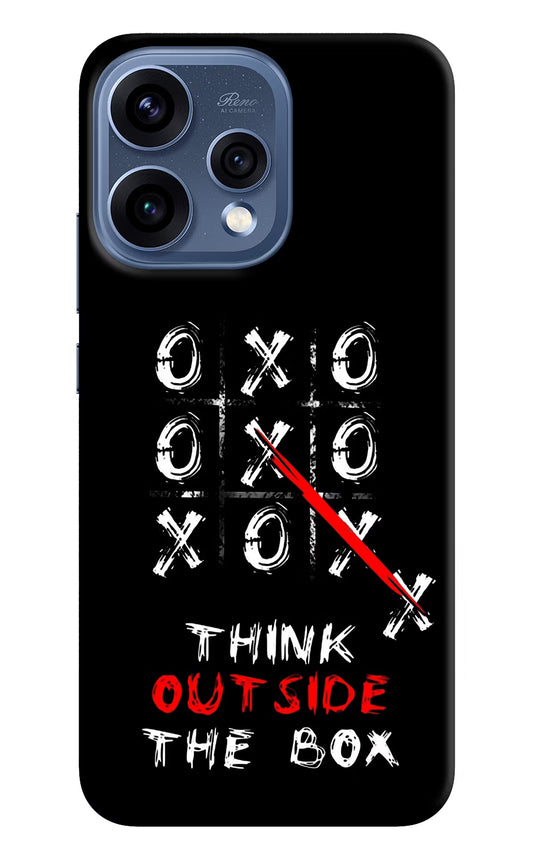 Think out of the BOX Oppo Reno15 5G Hard Case Back Cover by Casekaro