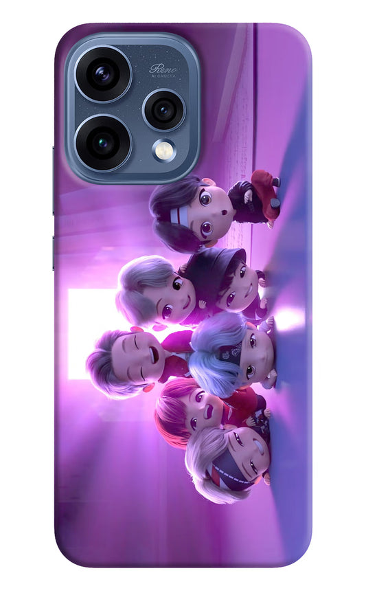 BTS Chibi Oppo Reno15 5G Hard Case Back Cover by Casekaro