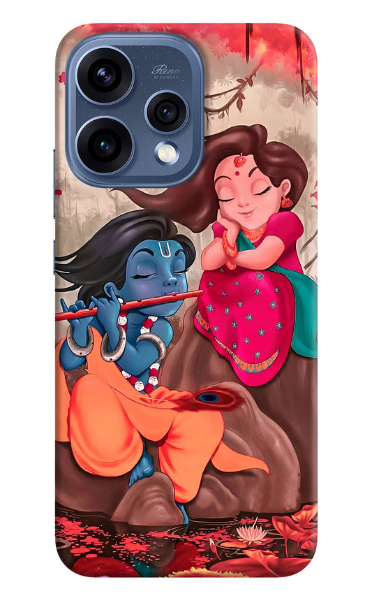 Radhe Krishna Oppo Reno15 5G Hard Case Back Cover by Casekaro