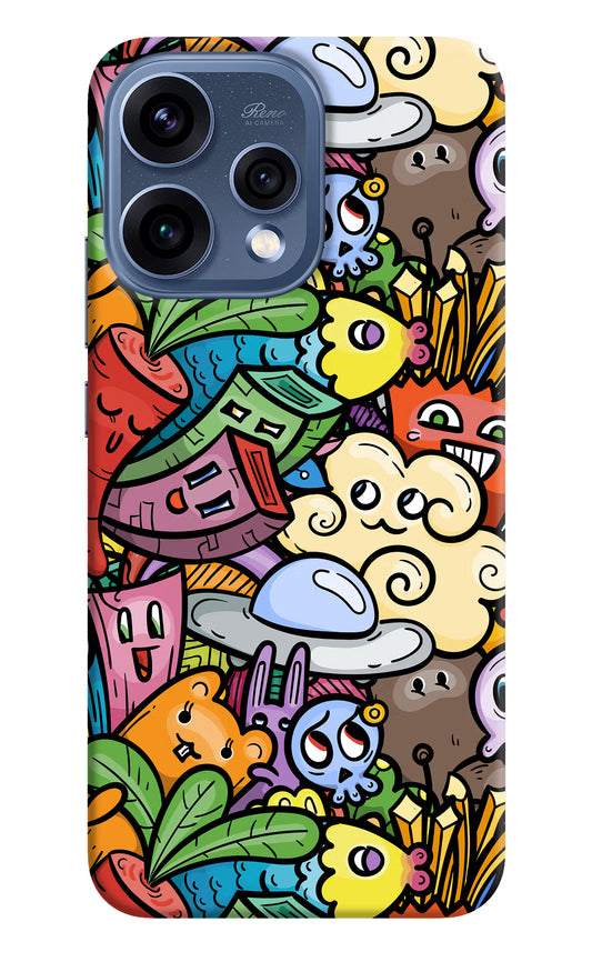 Veggie Doodle Oppo Reno15 5G Hard Case Back Cover by Casekaro