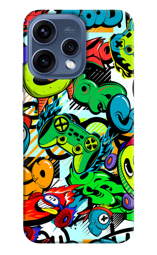 Game Doodle Oppo Reno15 5G Hard Case Back Cover by Casekaro