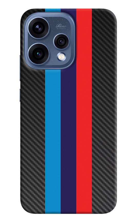 BMW Stripes Pattern Oppo Reno15 5G Hard Case Back Cover by Casekaro