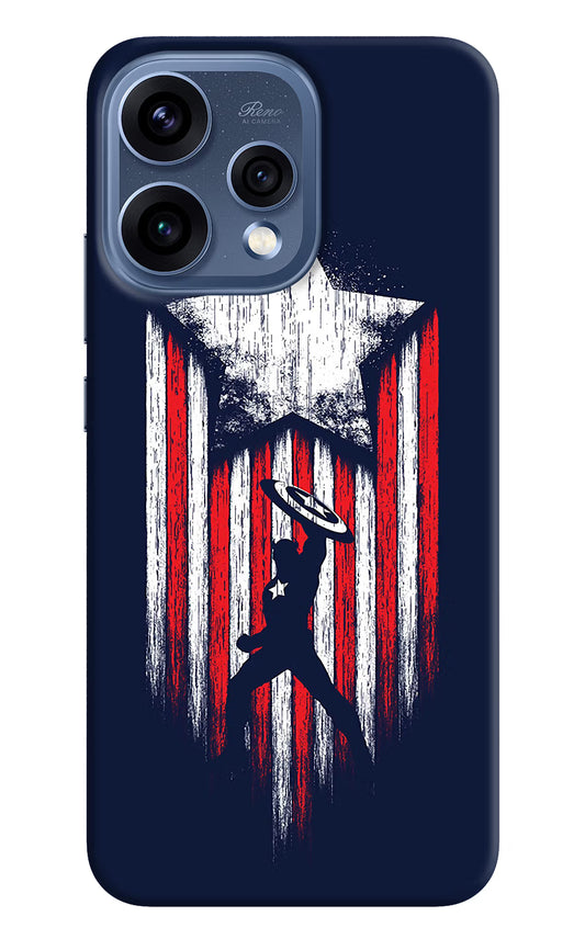 Captain America Marvel Art Oppo Reno15 5G Hard Case Back Cover by Casekaro