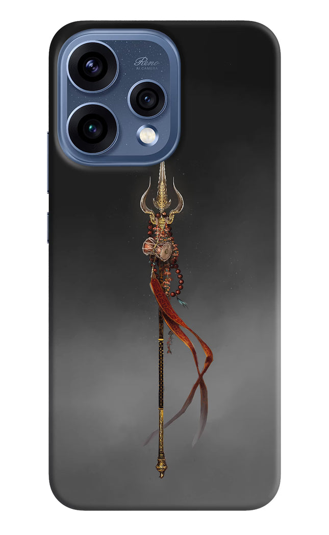 Shiv Trishul Oppo Reno15 5G Hard Case Back Cover by Casekaro