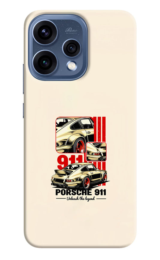 Classic Porsche 911 Oppo Reno15 5G Hard Case Back Cover by Casekaro