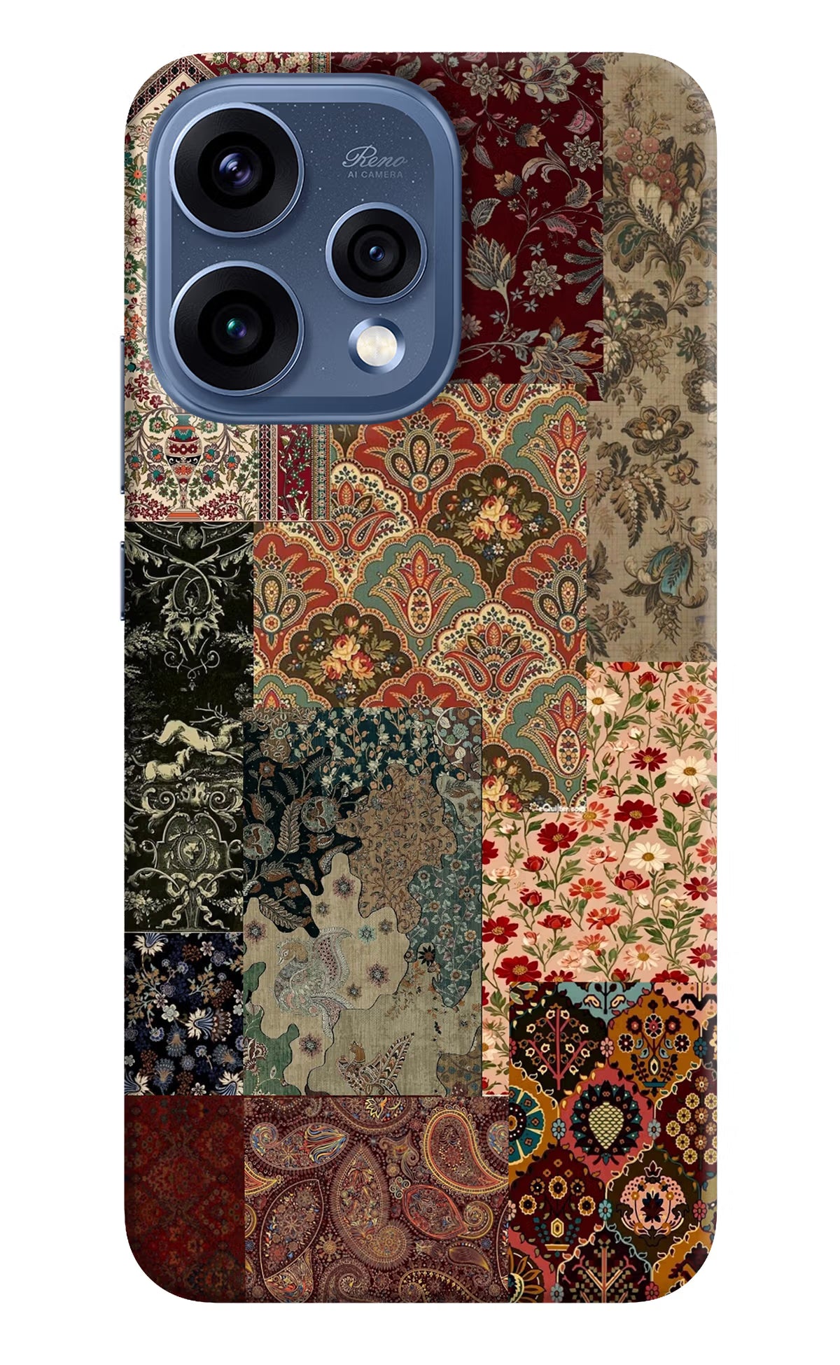 Desi Print Oppo Reno15 5G Hard Case Back Cover by Casekaro