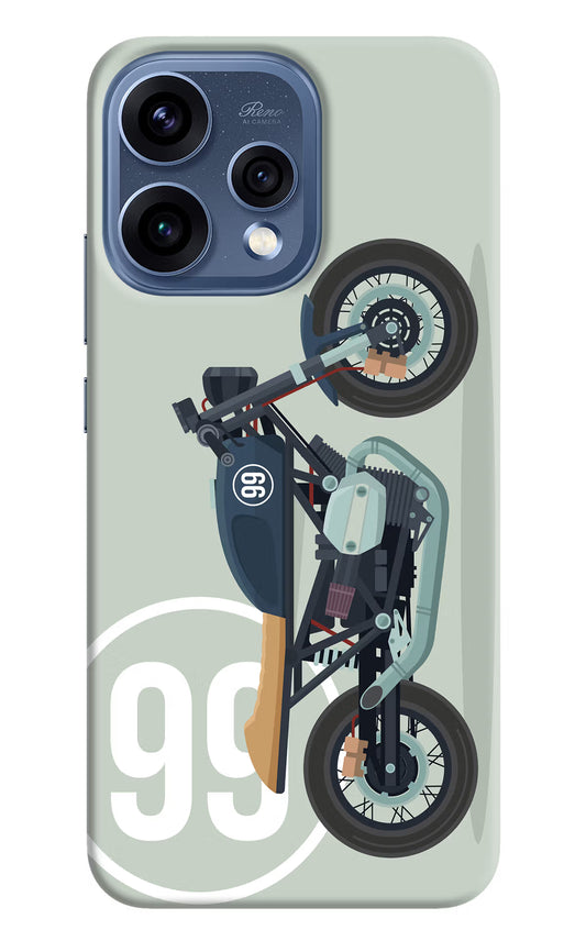 Classic Cafe Racer 99 Oppo Reno15 5G Hard Case Back Cover by Casekaro
