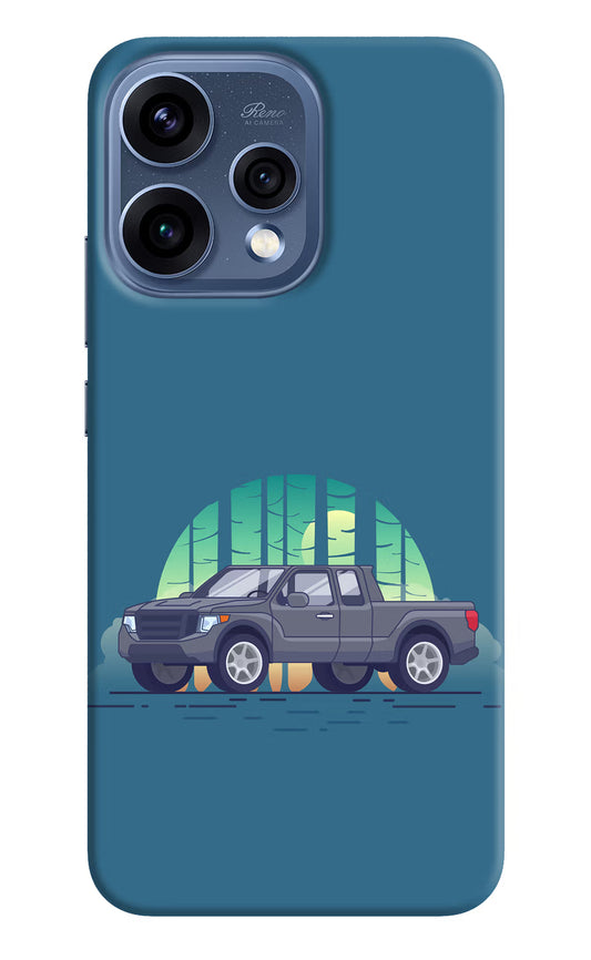 Retro Garage Vibe Oppo Reno15 5G Hard Case Back Cover by Casekaro