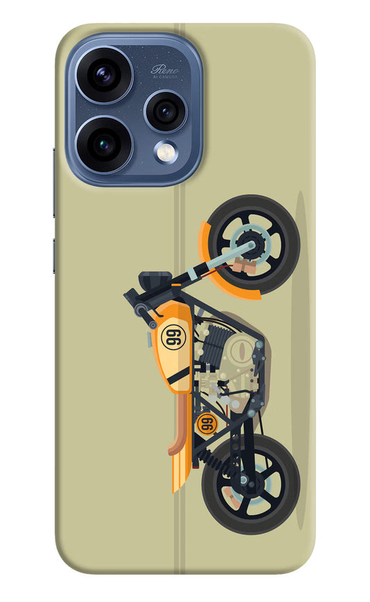 Vertical Speedster Oppo Reno15 5G Hard Case Back Cover by Casekaro