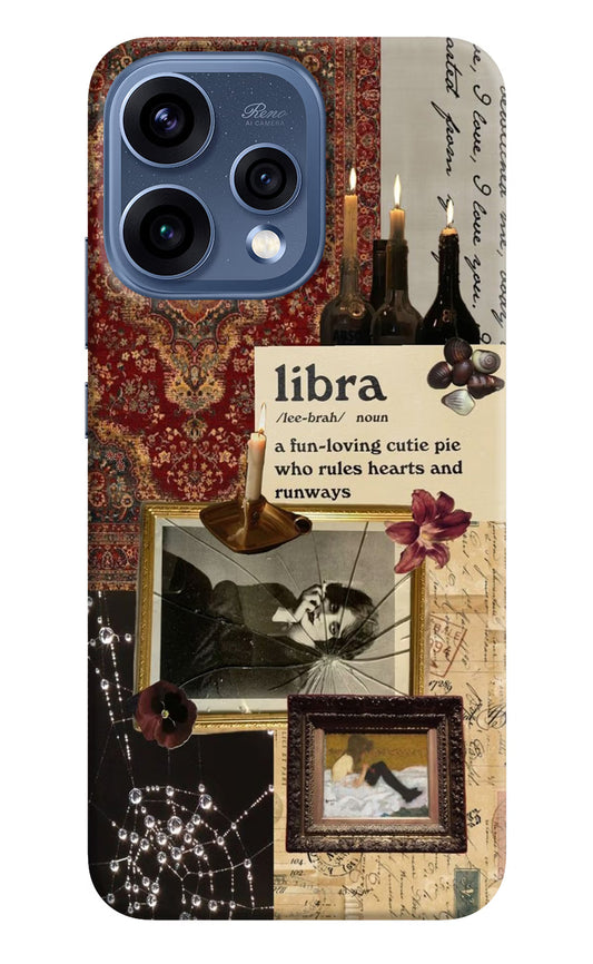 Libra Zodiac Oppo Reno15 5G Hard Case Back Cover by Casekaro